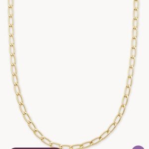 Kendra Scott Merrick Chain Necklace in gold